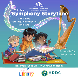 The Magic of the Harp at Symphony Storytime