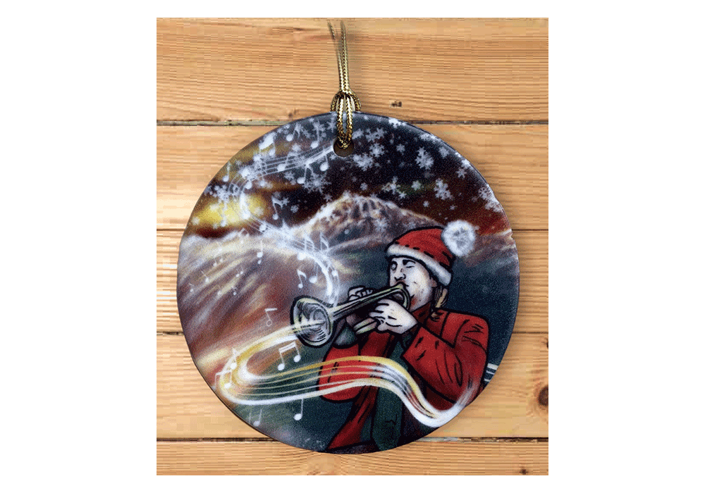 Bozeman Symphony Unveils 2025 Commemorative Holiday Ornament Illustrated by Bryan Schaeffer