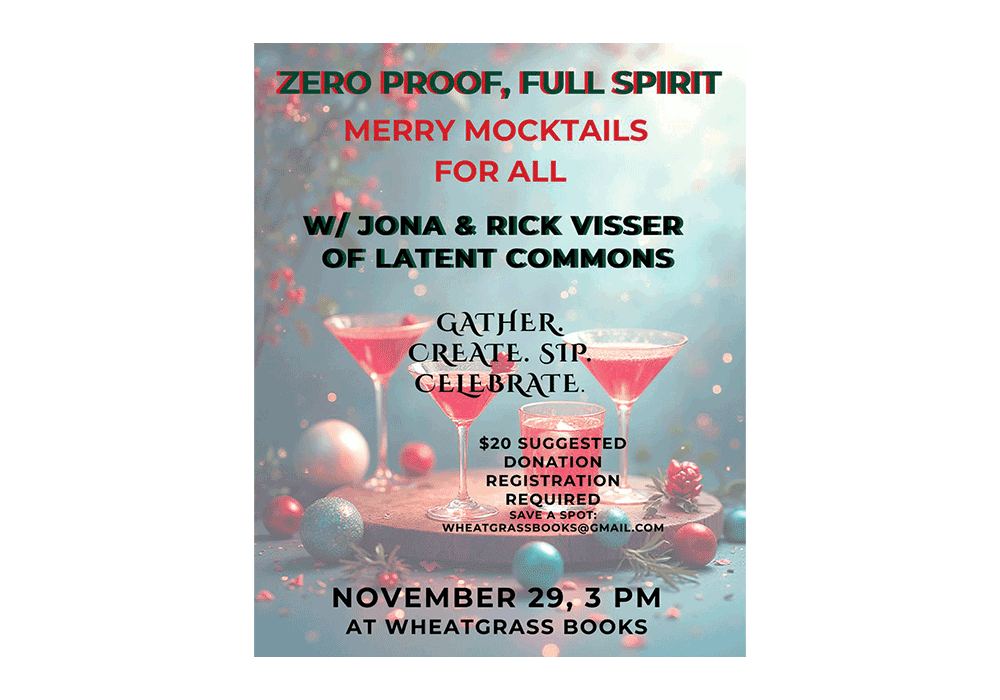 Wheatgrass Books Celebrates Small Business Saturday