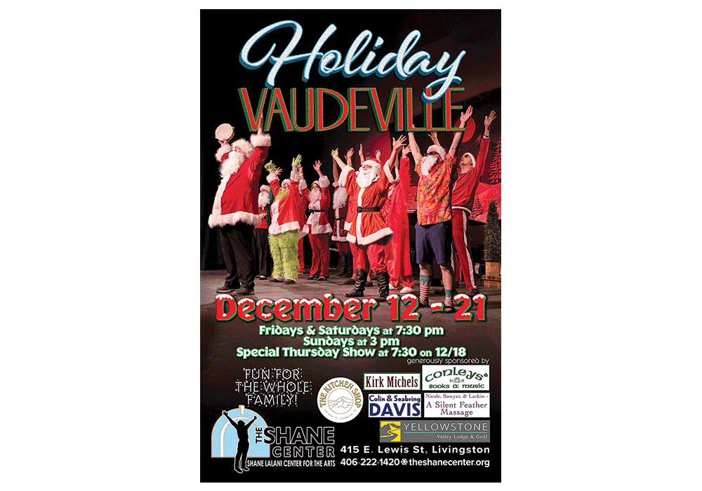 Holiday Vaudeville Returns to the Shane Center